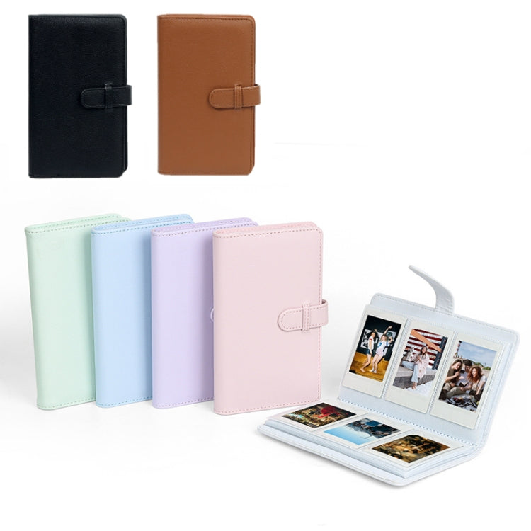 108-Piece Multifunctional 3 Inch Photo Ticket Credit Card Storage Book