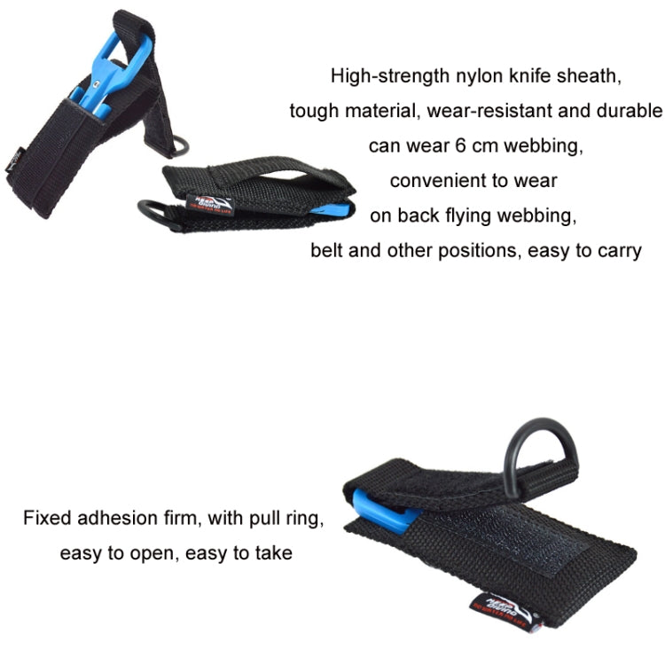 Underwater Portable Diving Rescue Rope Cutter