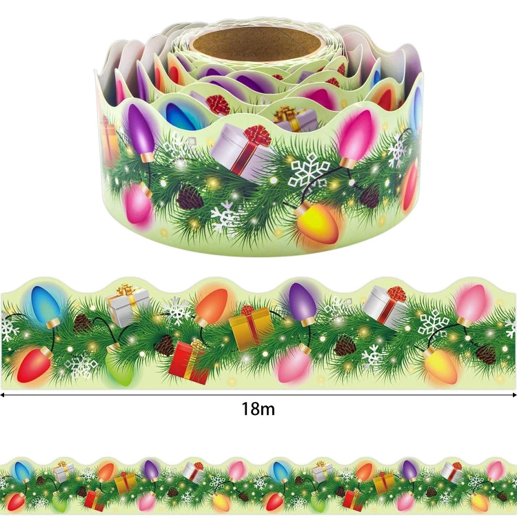 Christmas Room Decoration Blackboard Bulletin Board Frame Stickers