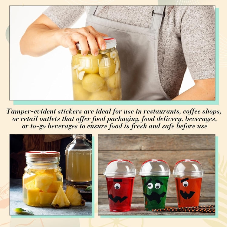 Food Baking Gift Sealing Stickers Holiday Self-adhesive Labels