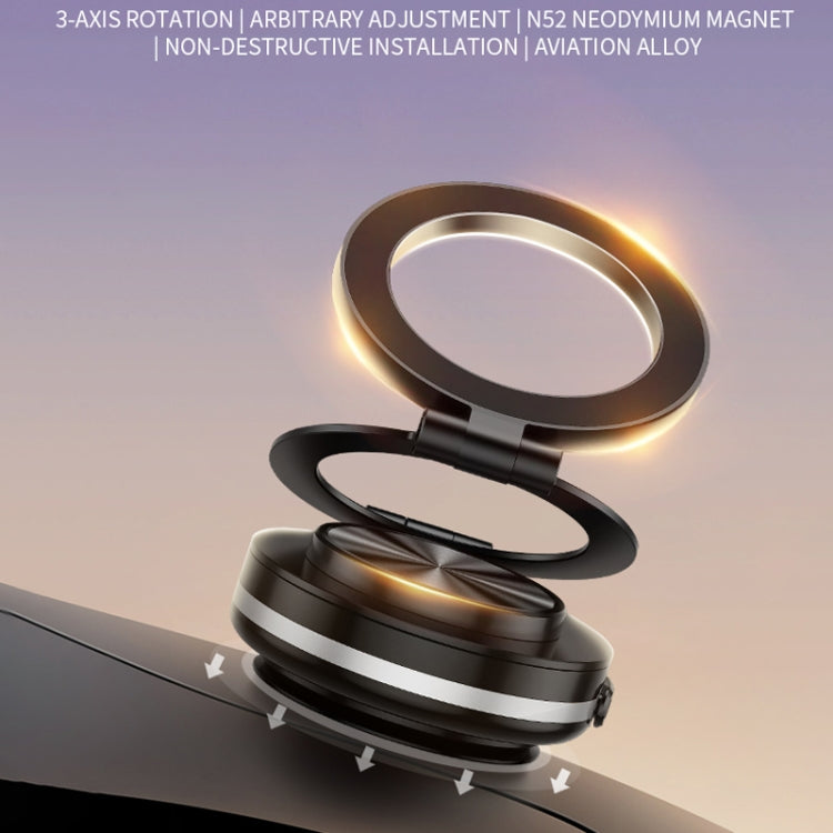 AIMITE C2 Car Vacuum Suction Cup Magnetic Three Axis Linkage Rotatable Cell Phone Holder