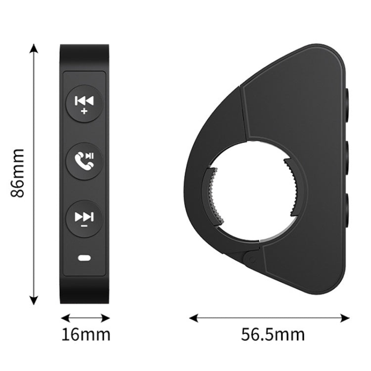 Q15 Motorcycle Riding Wireless Bluetooth Handlebar Control Phone Button Remote Controller