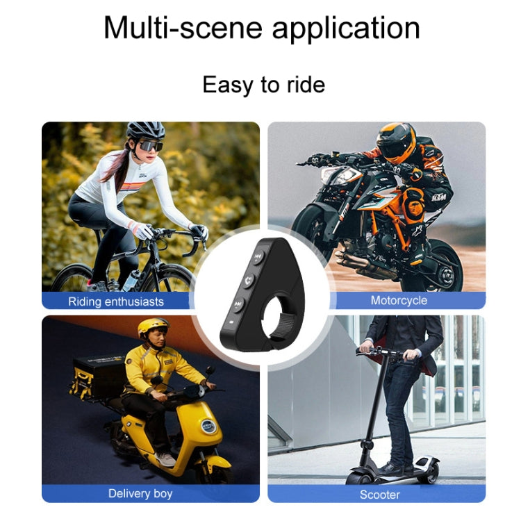 Q15 Motorcycle Riding Wireless Bluetooth Handlebar Control Phone Button Remote Controller