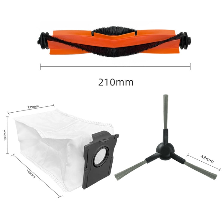 For Dreame X30 / X30 Pro / S10 Pro Ultra / S10 Sweeping Robot Accessories