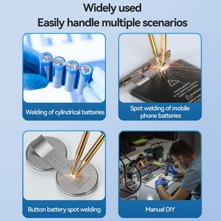AWithZ Mini Portable DIY Nickel Sheet Handheld Spot Welding Machine