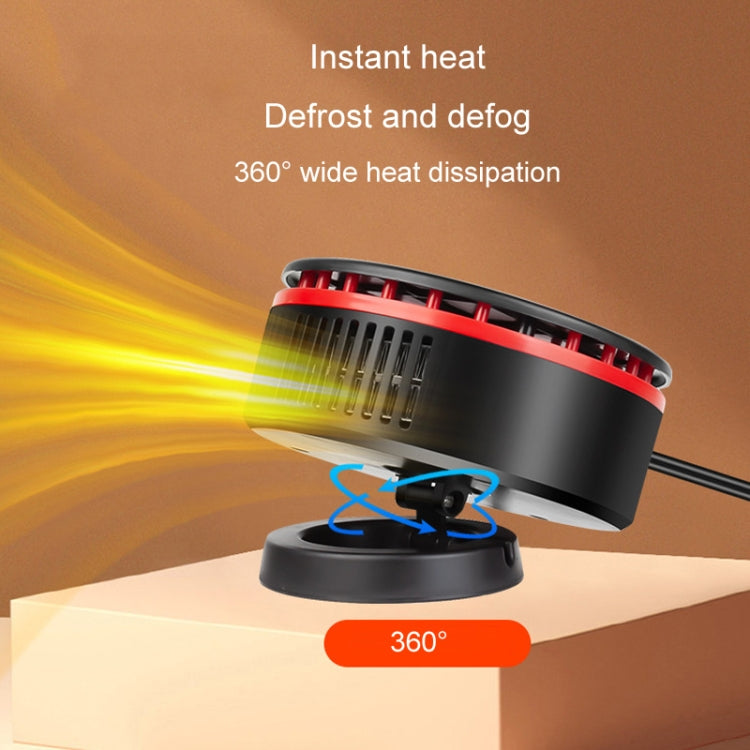 12V Car Heater 360 Adjustable Defogging Defrosting Heating Fan Heating Cooling Function Windscreen Defroster Demister