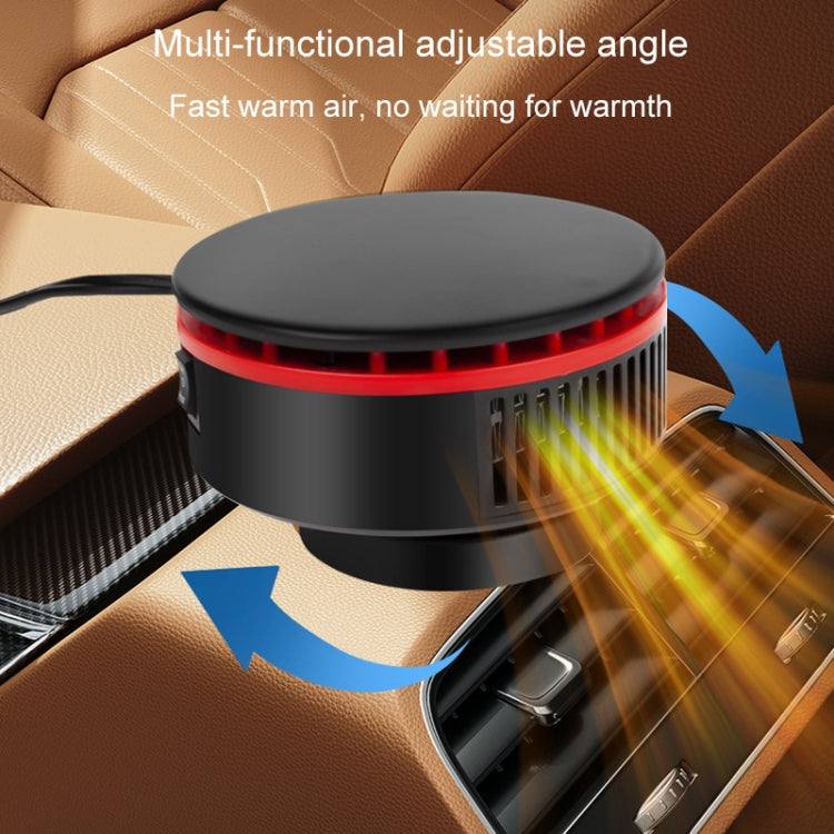 12V Car Heater 360 Adjustable Defogging Defrosting Heating Fan Heating Cooling Function Windscreen Defroster Demister