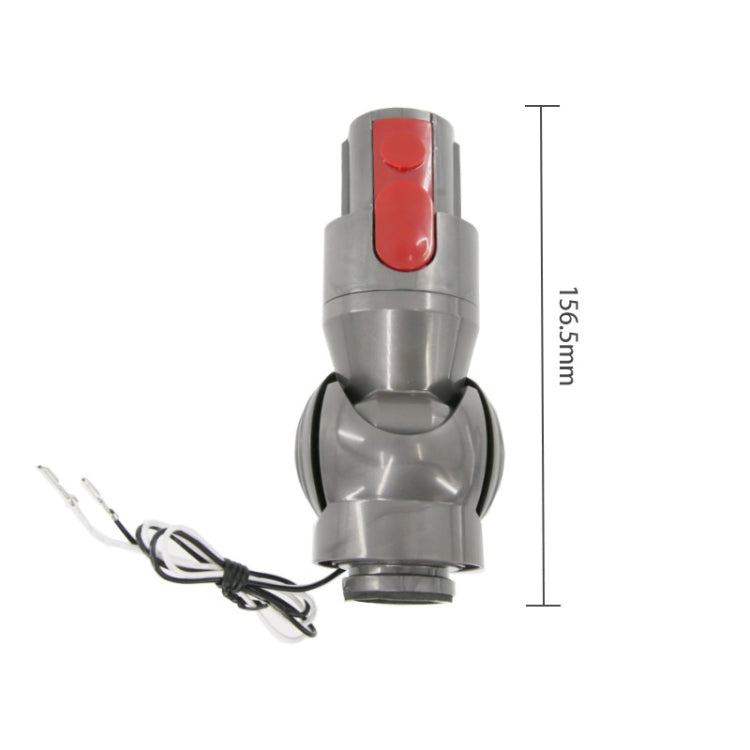For Dyson V8 V10 Vacuum Cleaner Direct Drive Head Elbow Connector with Wheels Repair Parts