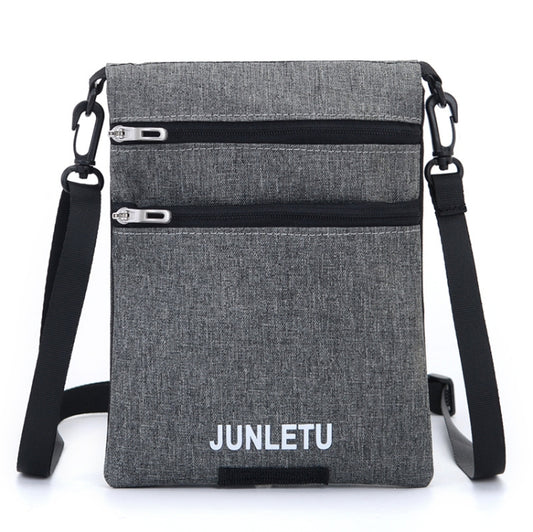 JUNLETU Crossbody Bag Waterproof Cell Phone Bag Travel Documents Passport Card Neck Pouch