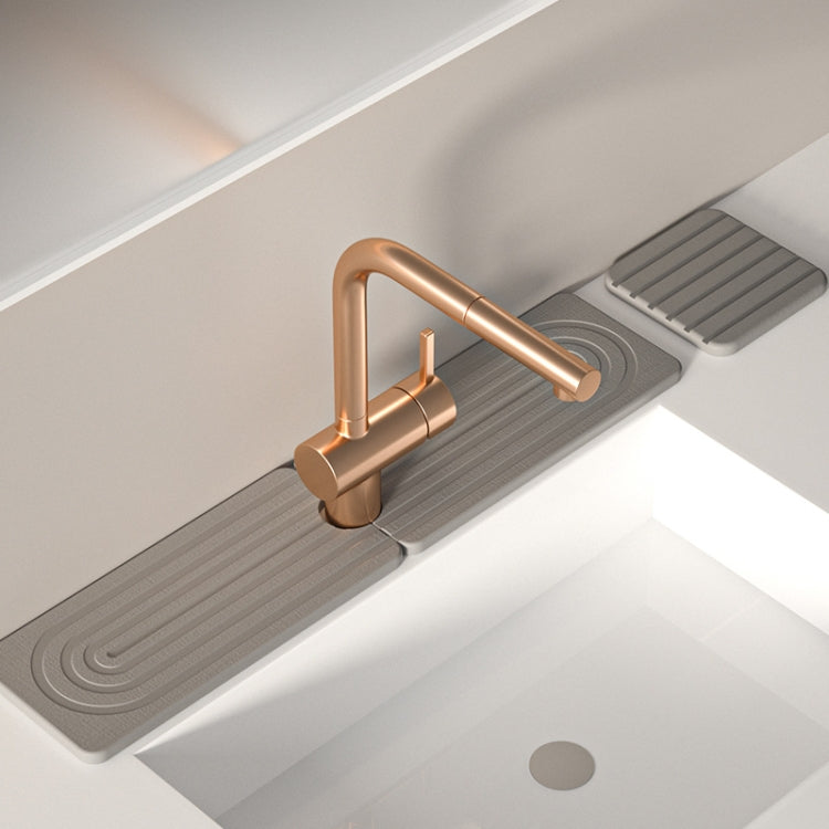 Diatomite Absorbent Mat Fast Drying Stone Kitchen Bathroom Faucet Sink Drainage Mat