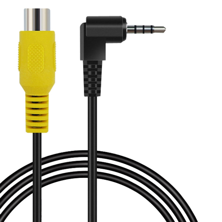 2pcs Stereo Four Section to RCA Female Car Navigation Video Cable