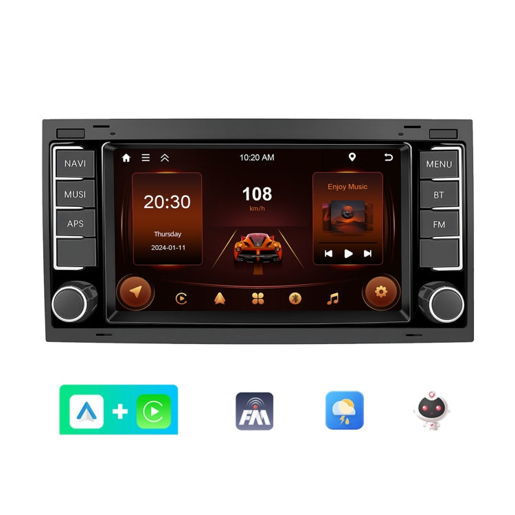 For Volkswagen Touareg 7-Inch Car WiFi Player Android 13 System Support CarPlay/Android Auto