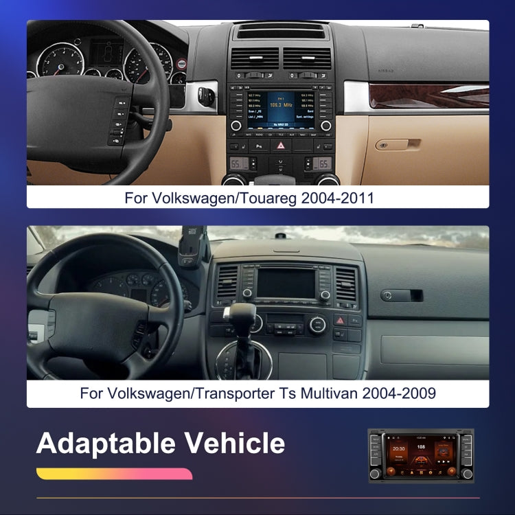 For Volkswagen Touareg 7-Inch Car WiFi Player Android 13 System Support CarPlay/Android Auto