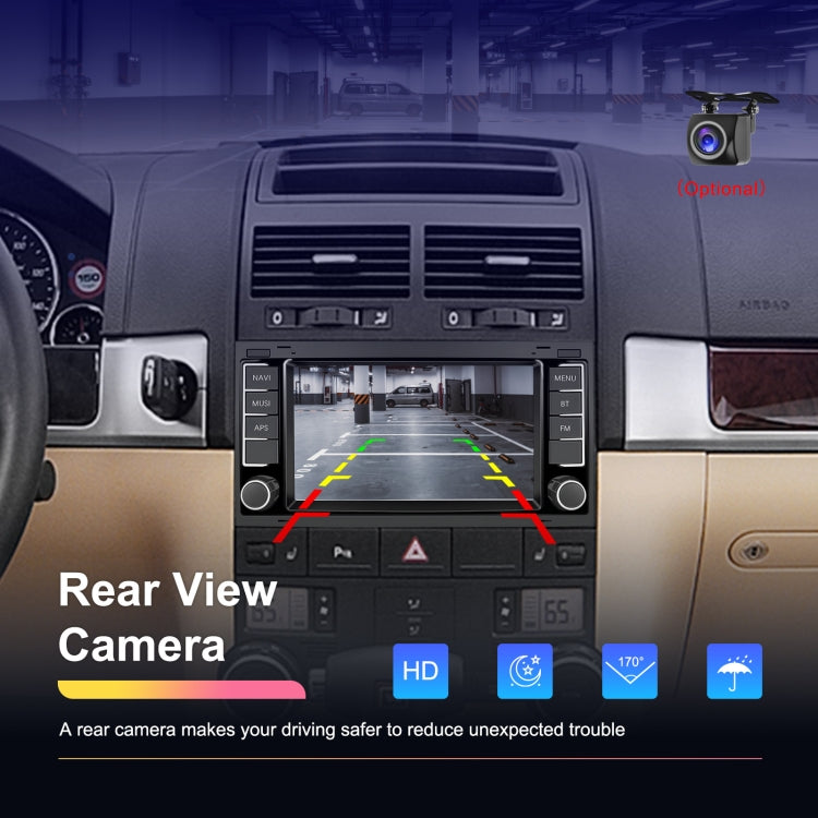 For Volkswagen Touareg 7-Inch Car WiFi Player Android 13 System Support CarPlay/Android Auto