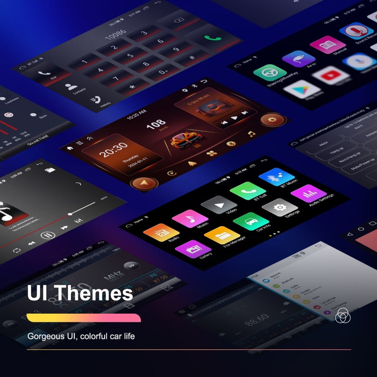 For Volkswagen Touareg 7-Inch Car WiFi Player Android 13 System Support CarPlay/Android Auto