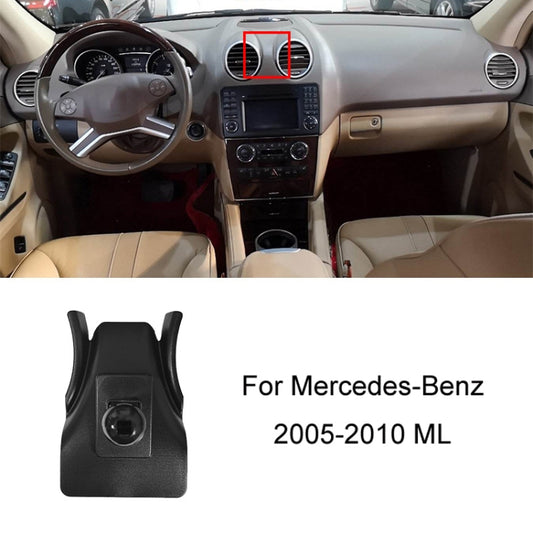 For Mercedes-Benz Left-Handed Drive Mobile Phone Holder Car Air Outlet Base, 05-10 ML, 06-17 R-Class, 08-10 C-Class, 08-12 S-Class, 09-10 B-Class, 11-13 C-Class, 12-19 B-Class, 12 GLK, 12-15 ML, 13-15 GLK, 14-15 E-Class/13-16 E-Class, 12-17 CLS