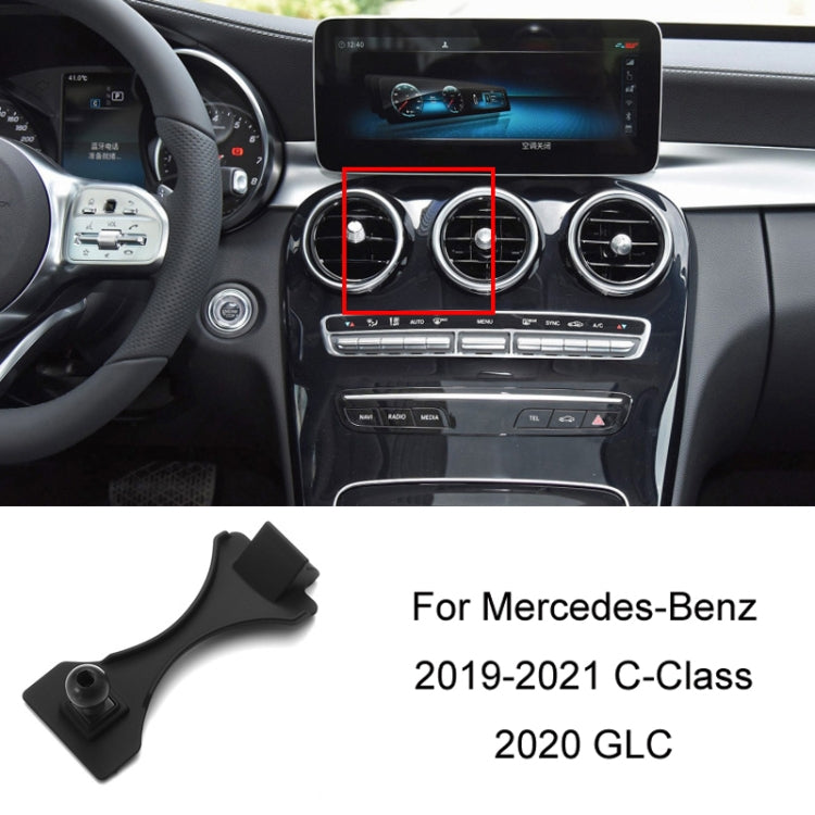 For Mercedes-Benz Mobile Phone Holder Car Air Outlet Base