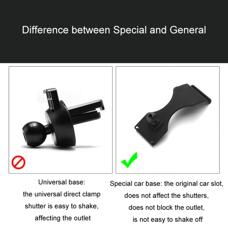 For Mercedes-Benz Mobile Phone Holder Car Air Outlet Base