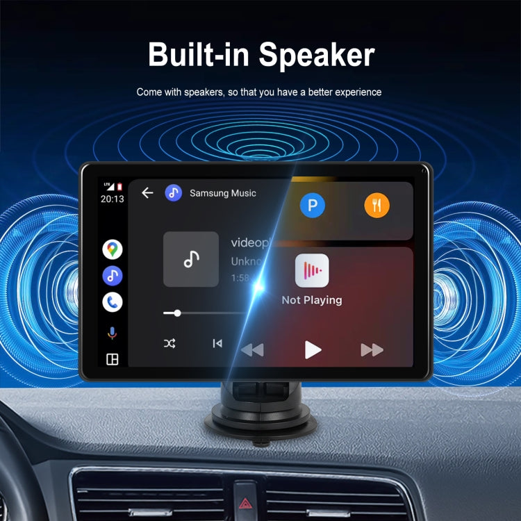 8-inch Car Full Touch Screen Player Supports Horizontal and Vertical CarPlay / Android Auto