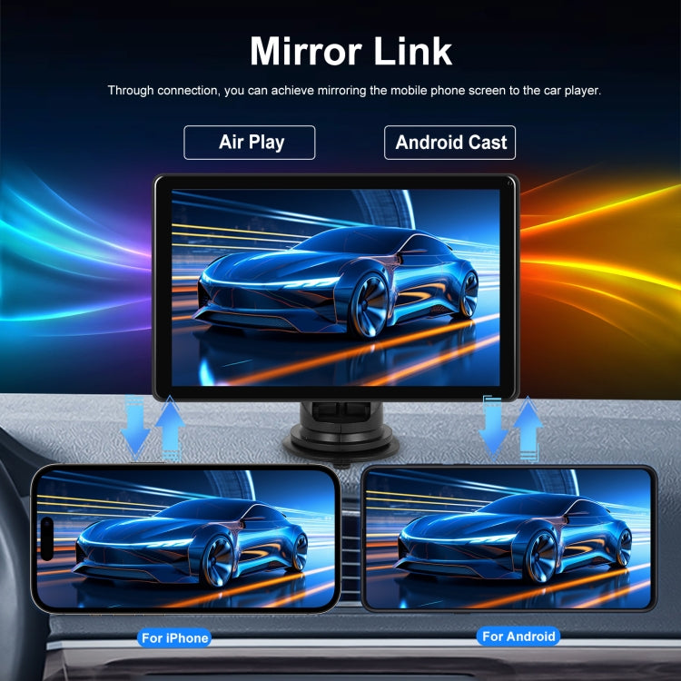 8-inch Car Full Touch Screen Player Supports Horizontal and Vertical CarPlay / Android Auto