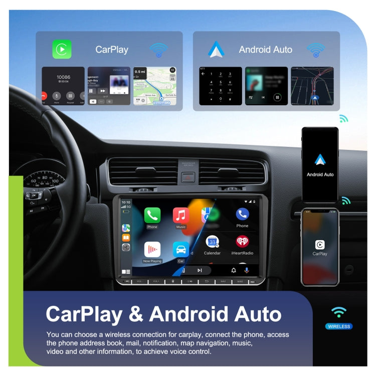 For Volkswagen 4+64G Multimedia Player Android 13 System