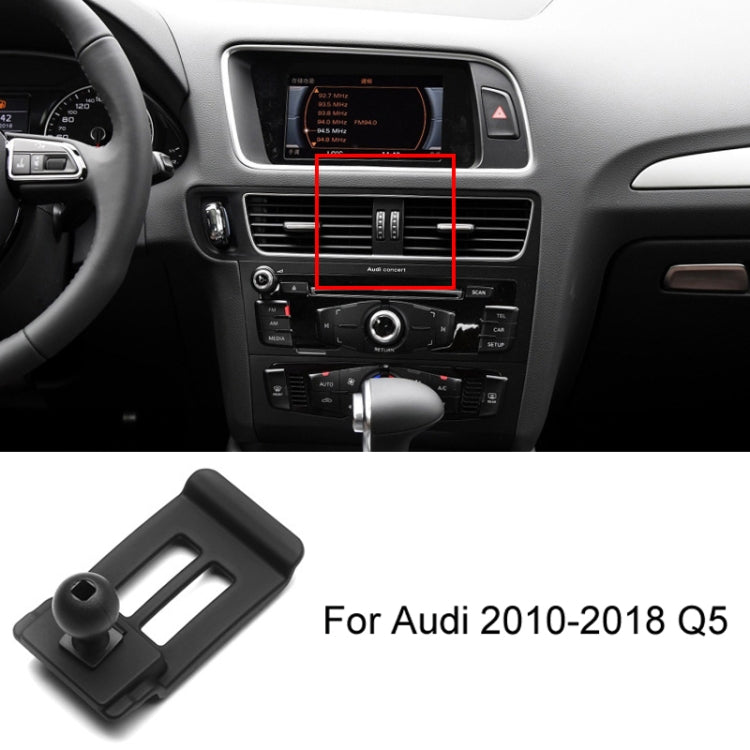 For Audi Left Driving Car Mobile Phone Holder Mounting Base