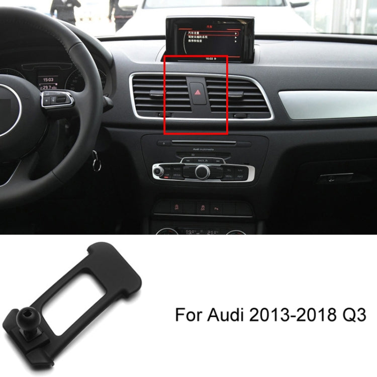 For Audi Left Driving Car Mobile Phone Holder Mounting Base