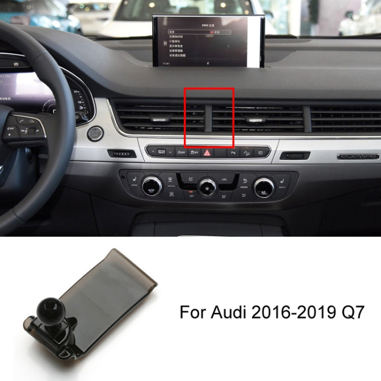 For Audi Left Driving Car Mobile Phone Holder Mounting Base