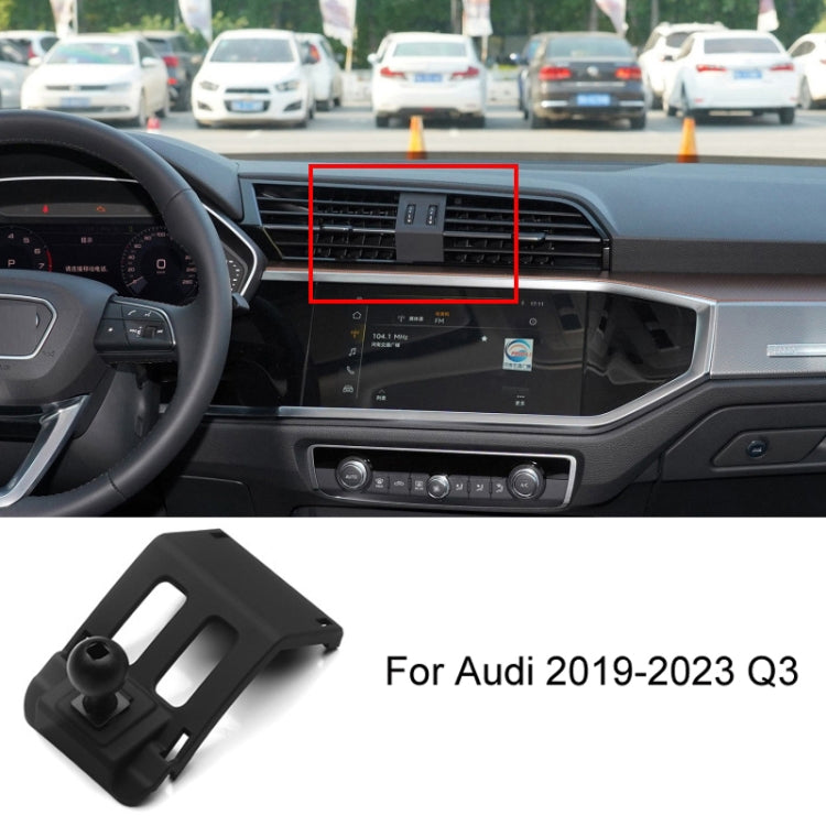 For Audi Left Driving Car Mobile Phone Holder Mounting Base