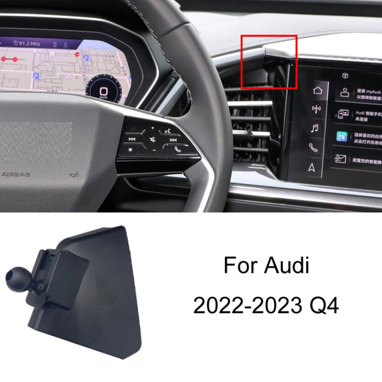 For Audi Left Driving Car Mobile Phone Holder Mounting Base