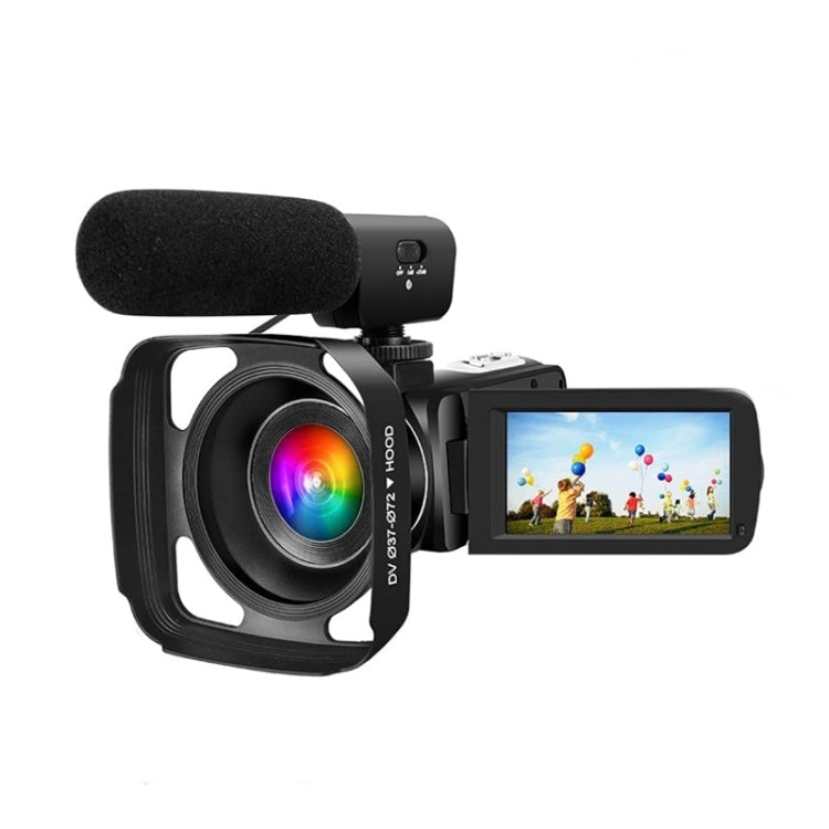 4K  Digital Video Camera 3 Inch IPS Touch Screen 56MP 18X Digital Zoom WiFi Camcorder