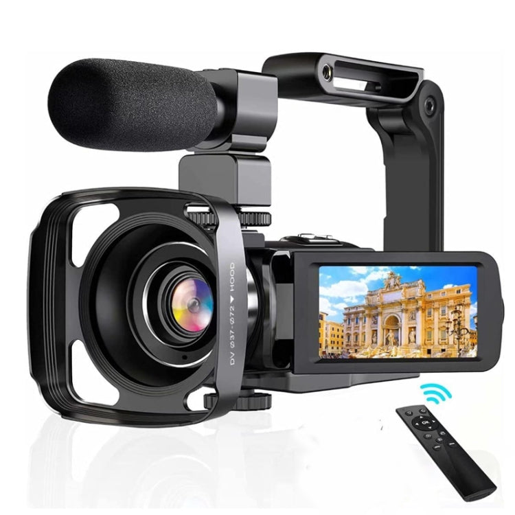 4K  Digital Video Camera 3 Inch IPS Touch Screen 56MP 18X Digital Zoom WiFi Camcorder