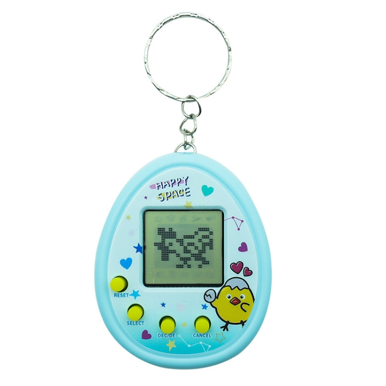 Electronic Pet Game Toy Feed Genie Nostalgic Virtual Cyber Digital Game Keychain Toy For Kids