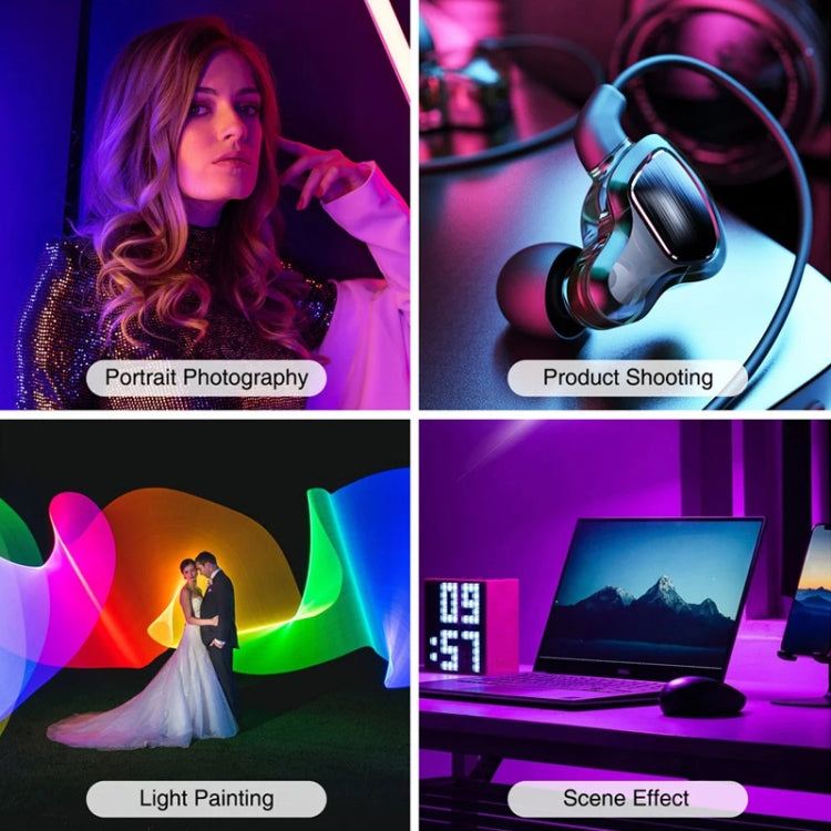 VLOGLITE Full Colorful Handheld Fill Light Stick Live Photography Ambient Light Outdoor Lighting