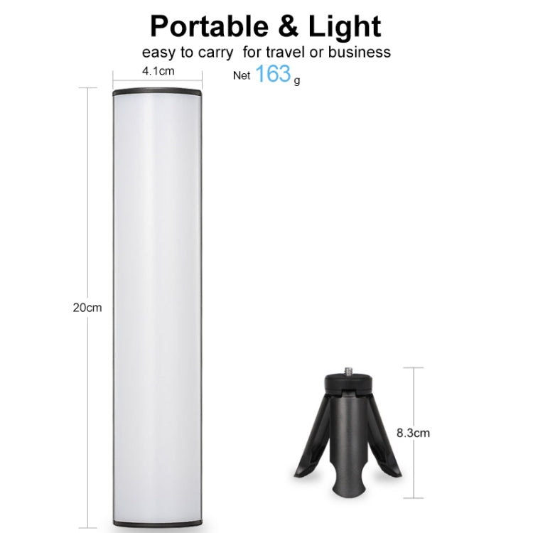 VLOGLITE Full Colorful Handheld Fill Light Stick Live Photography Ambient Light Outdoor Lighting
