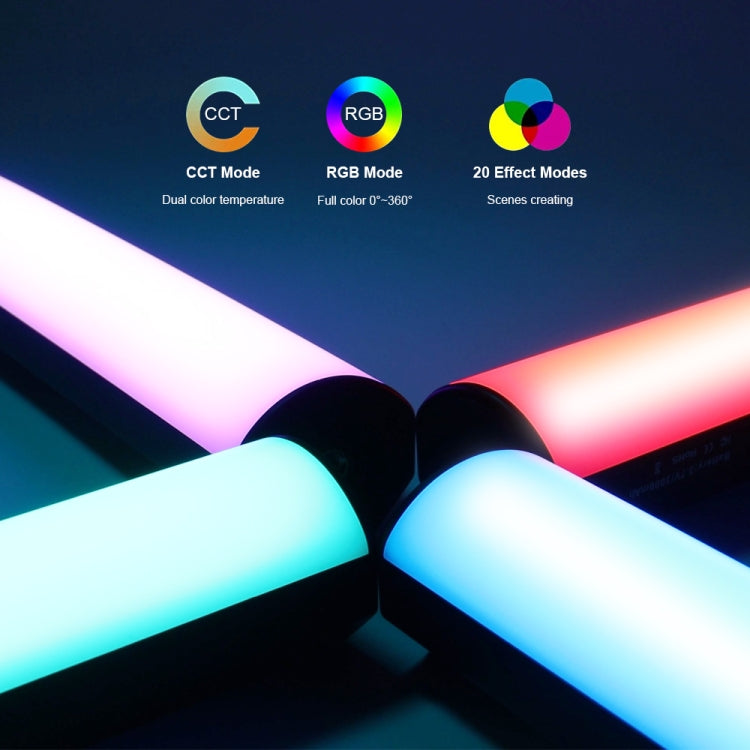 VLOGLITE Full Colorful Handheld Fill Light Stick Live Photography Ambient Light Outdoor Lighting