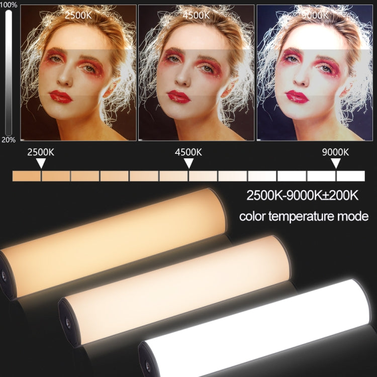 VLOGLITE Full Colorful Handheld Fill Light Stick Live Photography Ambient Light Outdoor Lighting