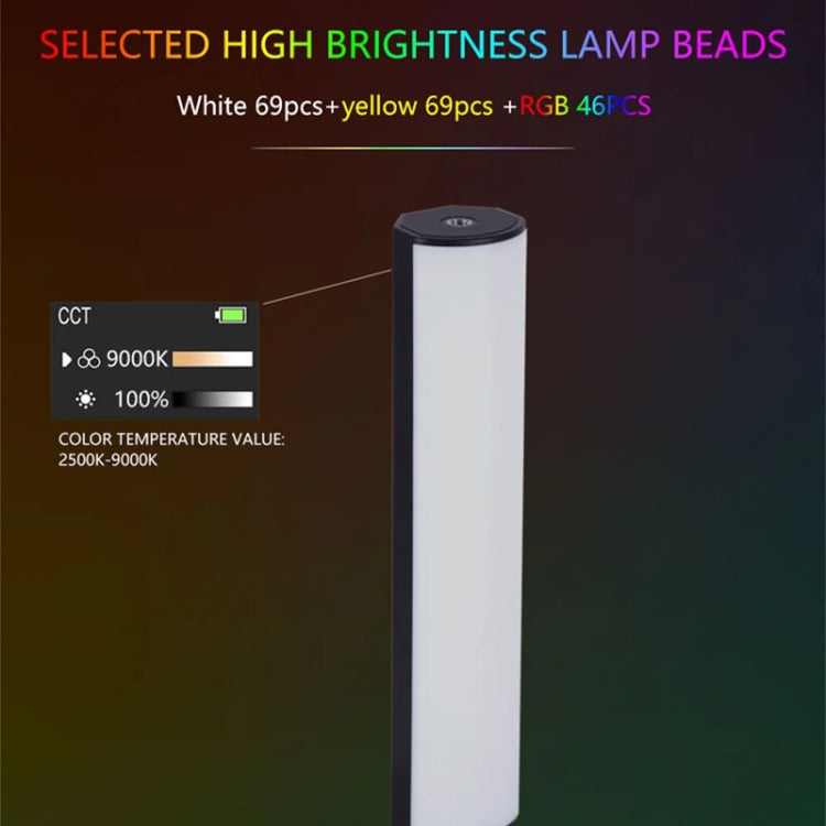 VLOGLITE Full Colorful Handheld Fill Light Stick Live Photography Ambient Light Outdoor Lighting