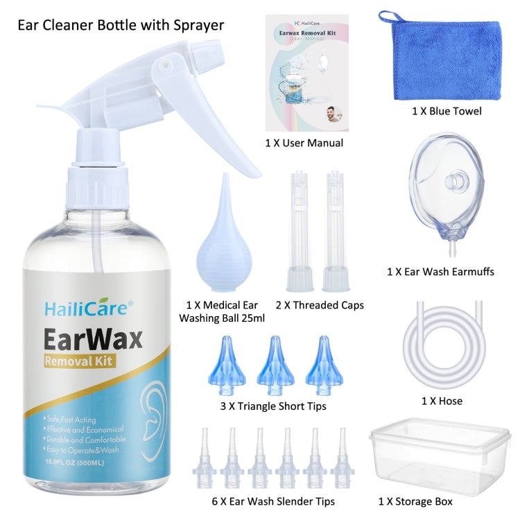 HailiCare 18 In 1 Ear Washer Ear Wax Cleaning Tool For Home Use