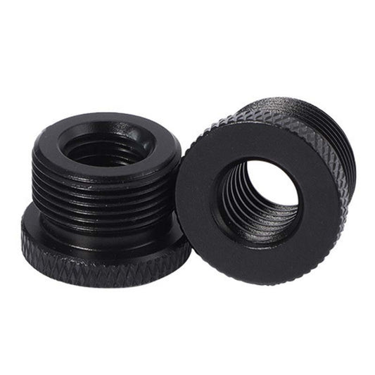 2pcs Metal 3/8 Female To 5/8-27 Male Adapter Screws Microphone Stands Conversion Photo Accessories