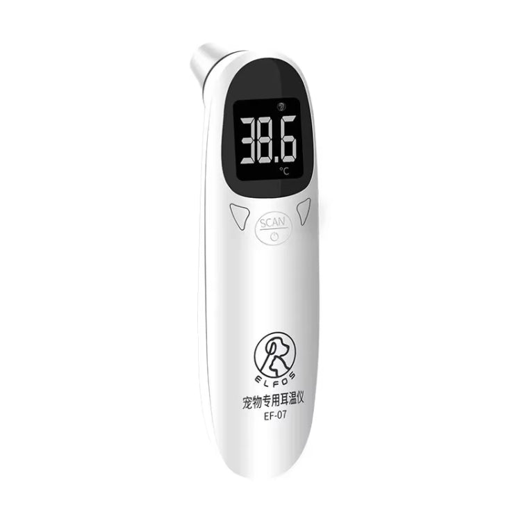 ELOFS EF-07 Pet Dog Cat Ear Digital Thermometer Accurate Infrared Measuring Animal Thermometer