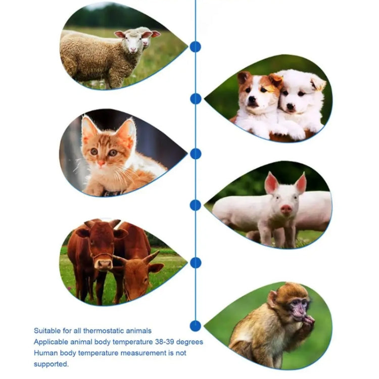 ELOFS EF-07 Pet Dog Cat Ear Digital Thermometer Accurate Infrared Measuring Animal Thermometer