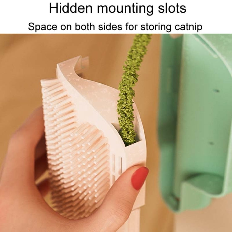 Cats Corner Self-Exciting Ice-Cream Scrubber Pet Massage Brush Toy