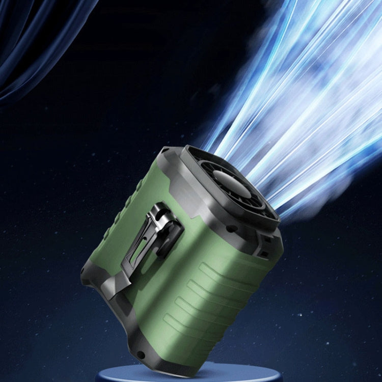 Portable Hanging Waist Outdoor USB Fan High Wind Power Mini Fan