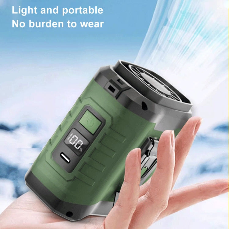 Portable Hanging Waist Outdoor USB Fan High Wind Power Mini Fan