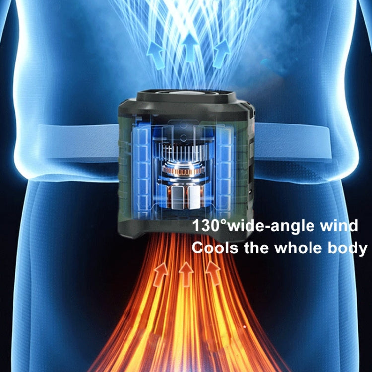 Portable Hanging Waist Outdoor USB Fan High Wind Power Mini Fan