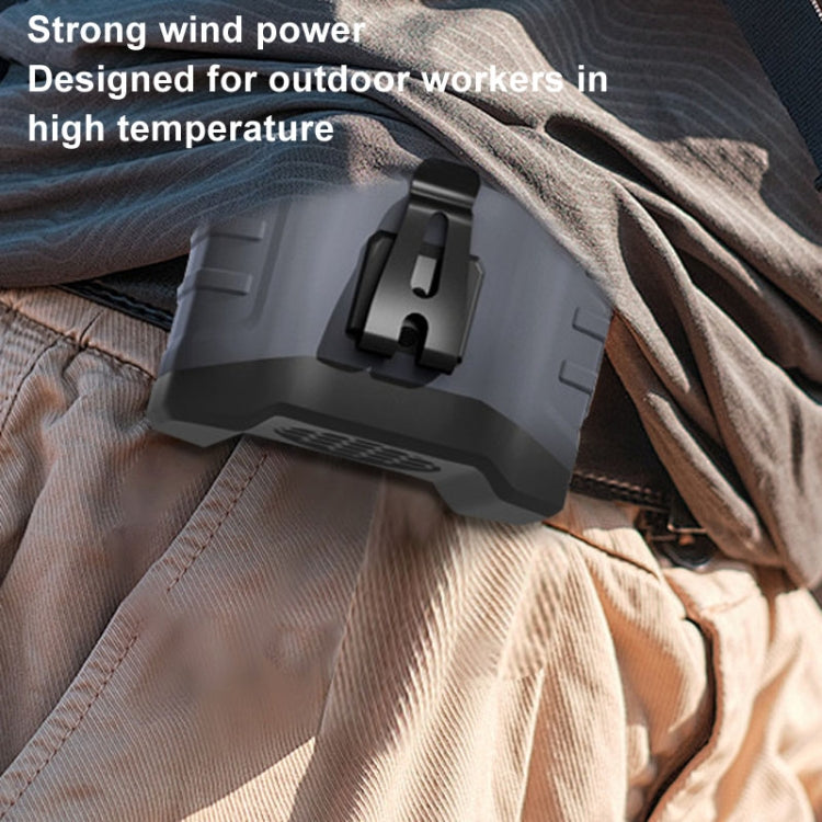 Portable Hanging Waist Outdoor USB Fan High Wind Power Mini Fan