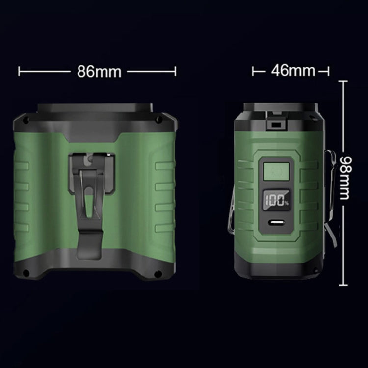 Portable Hanging Waist Outdoor USB Fan High Wind Power Mini Fan