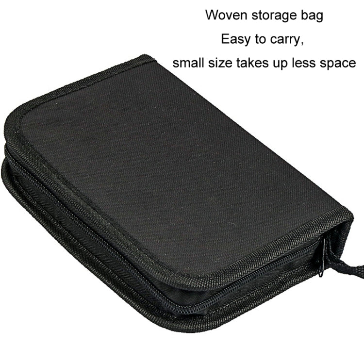 46pcs /Set Car Tubeless Tire Repair Needle Rubber Strip Valve Tip Needle-nosed Pliers Tool Set