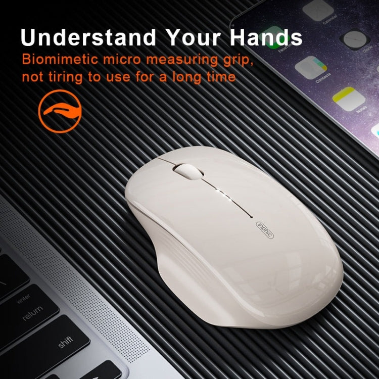 Inphic M1 2nd Generation Wireless Mice Rechargeable Mute Business Office Home Laptop Mouse